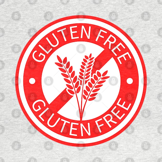 Red circle gluten free logo by Gluten Free Traveller